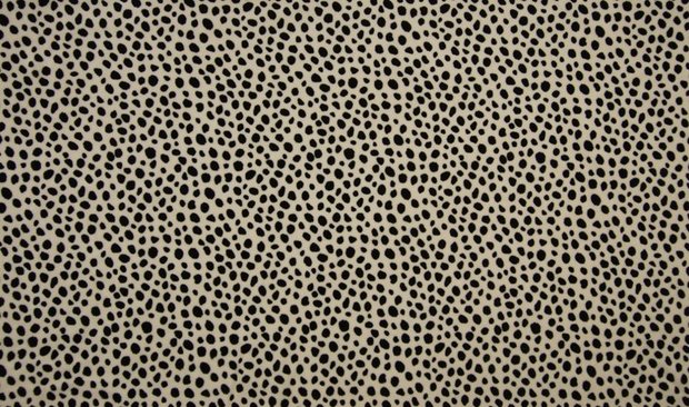 beige (kiezel) zwart cheeta print katoenen velvet