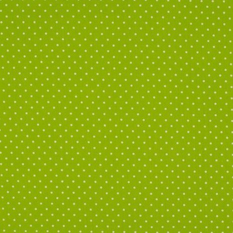 lime groen wit stipje