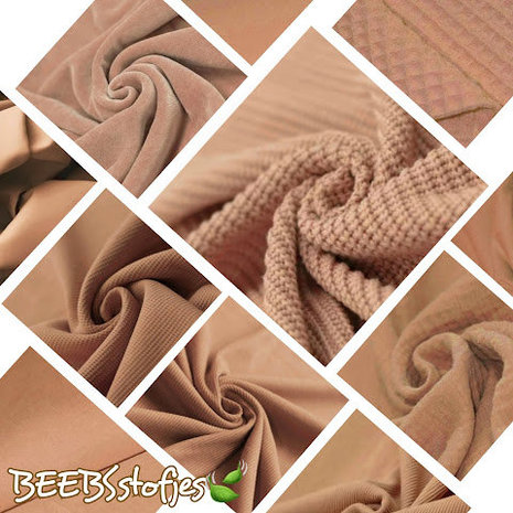 perzik knitted fabric - big knit