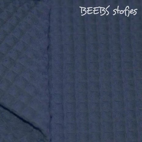 wafel beebs jeans blauw