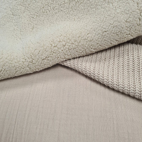 beige (sand) double gauze