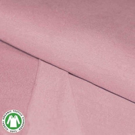 oud roze french terry - organics BEEBS