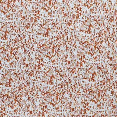 wit (off white) cognac bruin camel vervaagde confetti spetters - digitaal tricot