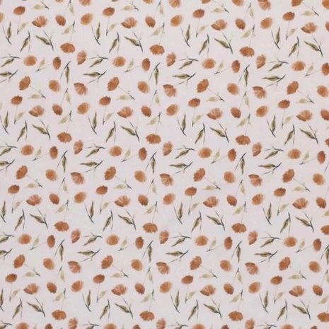 beige (rozig) perzik tulpen bloemen - digitaal tricot