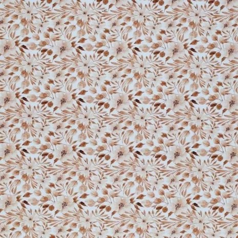 Wit perzik Aziatische lelie bloemen - digitaal tricot 
