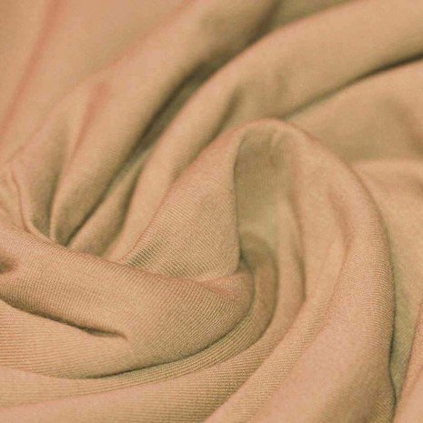camel bruin vlindertjes tricot BEEBS met uni camel tricot