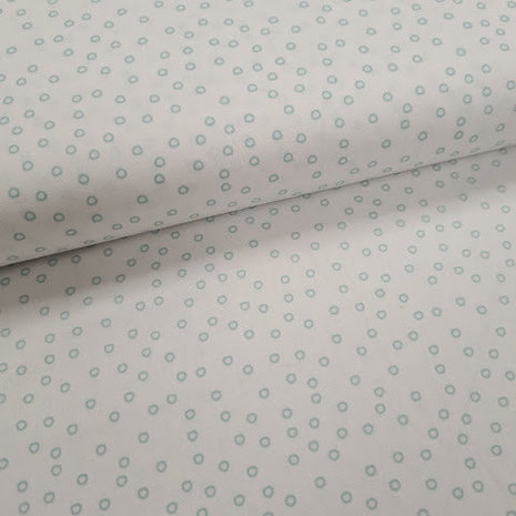 wit vintage mint circels open stipjes - rondjes ROXX