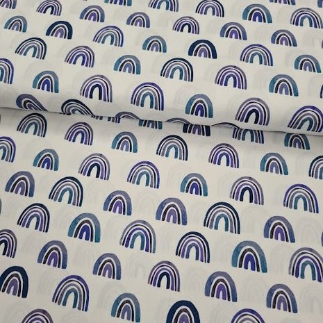 wit blauw petrol groen regenboog digitaal
