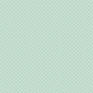mint groen wit mini stipje