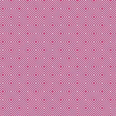 fuchsia roze wit square