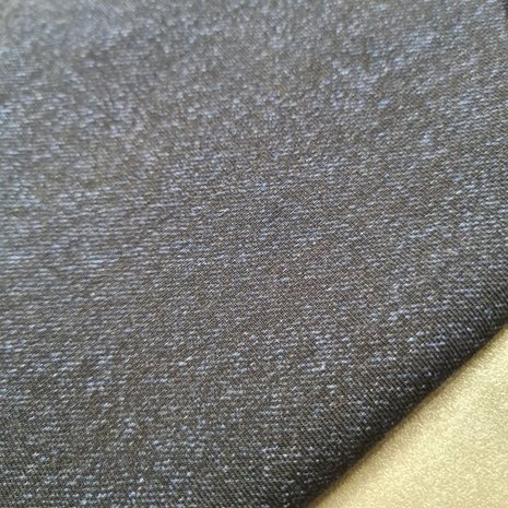 close up denim tricot