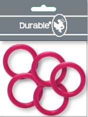 siliconen ring 40mm fuchsia.