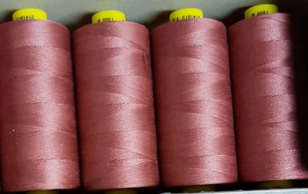 sewing thread old pink