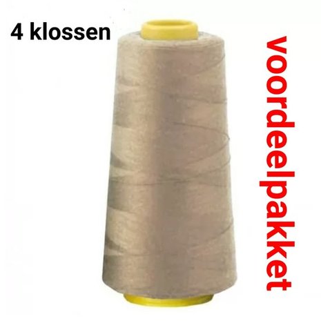 voordeelbundel lockgaren beige kiezel