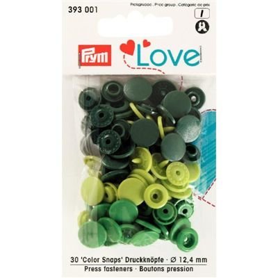 prym colorsnaps groen assortie