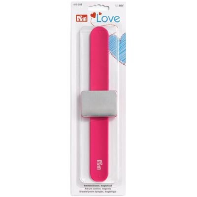 roze magnetisch speldenkussen armband prym.