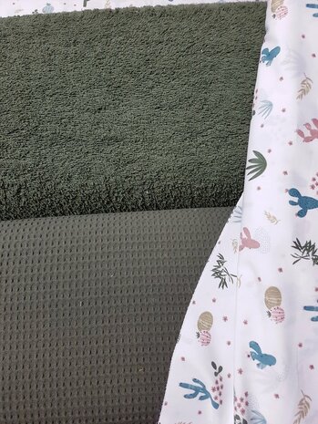 army wafel en badstof