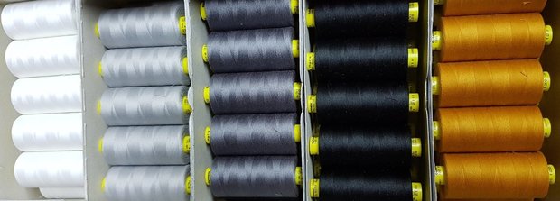 sewing thread dark grey