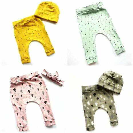 @littlebumpys broekjes en mutsjes beebs tricot