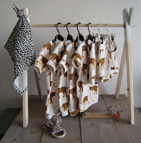 digitale luipaarden tricot shirtje made by @gewoonellen