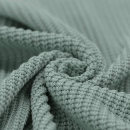 big knit vintage groen