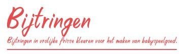 bijtringen siliconen  bloemen