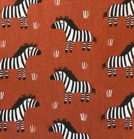 terracotta zebra tricot Swessie
