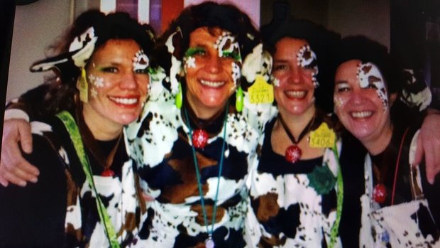 velvet dierenprints carnavals outfit @kickenstoffen