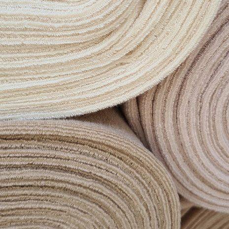 stretch badstof natural-kiezel-taupe @beebsstofjes