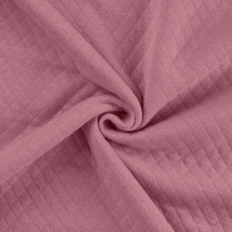 oud roze wafeltjes gevoerde tricot