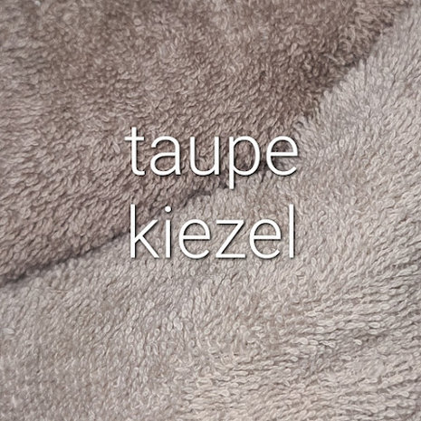 badstof dubbel gelust beige kiezel-taupe @kickenstoffen