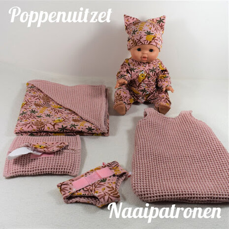 naaipatronen poppenuitzet klein @kickenstoffen