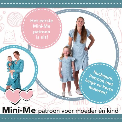 mini &amp; me twinning patronen moeder dochter