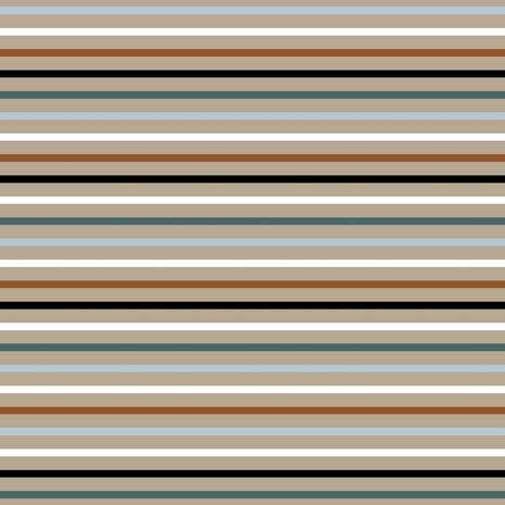 beige (natural) wit blauw zwart cognac groen streep strepen tricot
