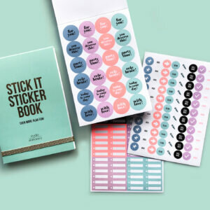 stickerbook Stationary @kickenstoffen