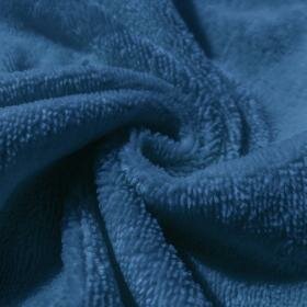 bamboe katoen fleece midden blauw @Swessiedesign