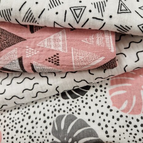 hydrofiel roze mix voordeelpakket @kickensntoffen