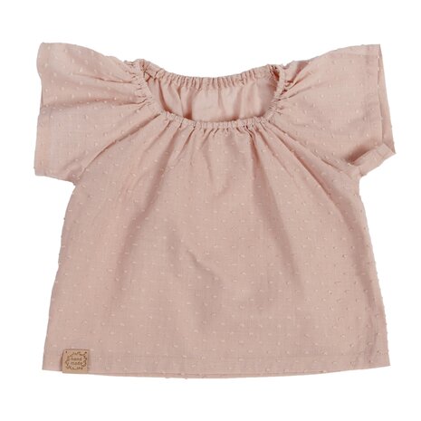 voile nopje off shoulder blouse naaipatroon @kickenstoffen
