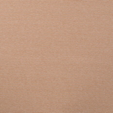 wit caramel streepjes tricot - spandex @kickenstoffen
