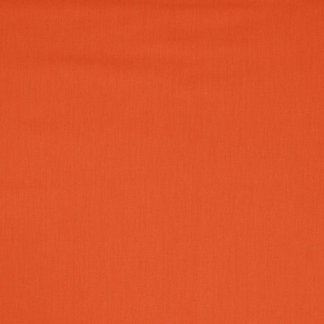 oranje rood uni katoen @kickenstoffen