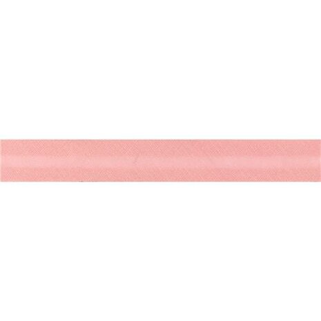 oud roze (licht) katoenen biasband 3cm - (749)