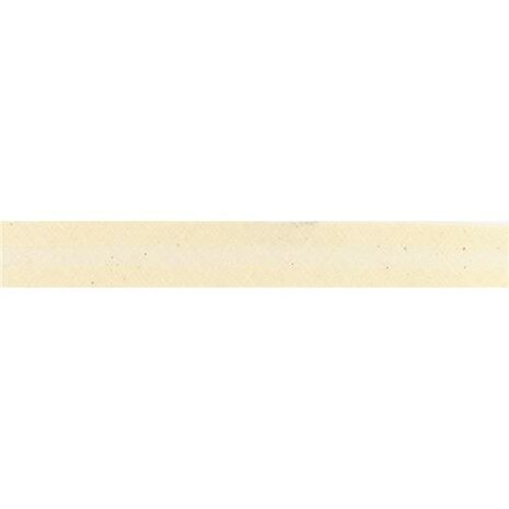white natural bias binding 3cm wide - 3mtr long
