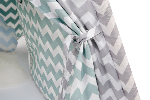 close up tipi tent