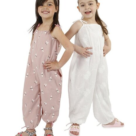 naaipatroon jumpsuit kinderen @kickenstoffen