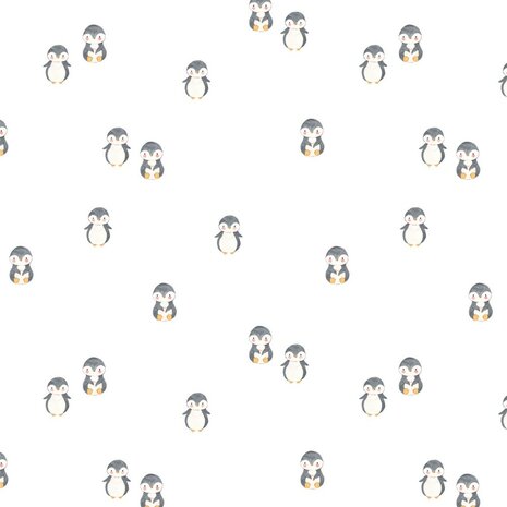 pinguin digitale tricot Poppy van KicKenStoffen