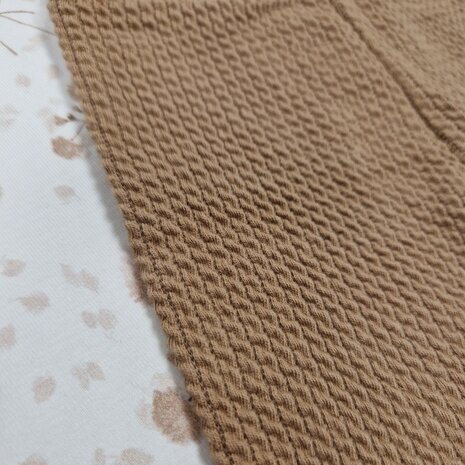 mini kabel tricot cacao BEEBSstofjes van KicKenStoffen