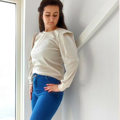 jeansstof en ribtricot sweater en jeans gemaakt door mbym.sewing 