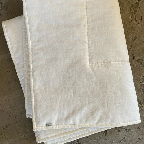 KicKenStoffen gewassen linnen boxkleed gemaakt door klant