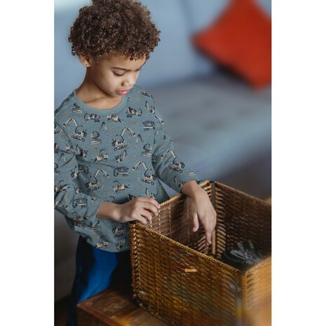 kinder sweater van zachte sweatstof Poppy
