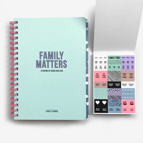 Family Planner &ndash; Family Matters van KicKenStoffen
